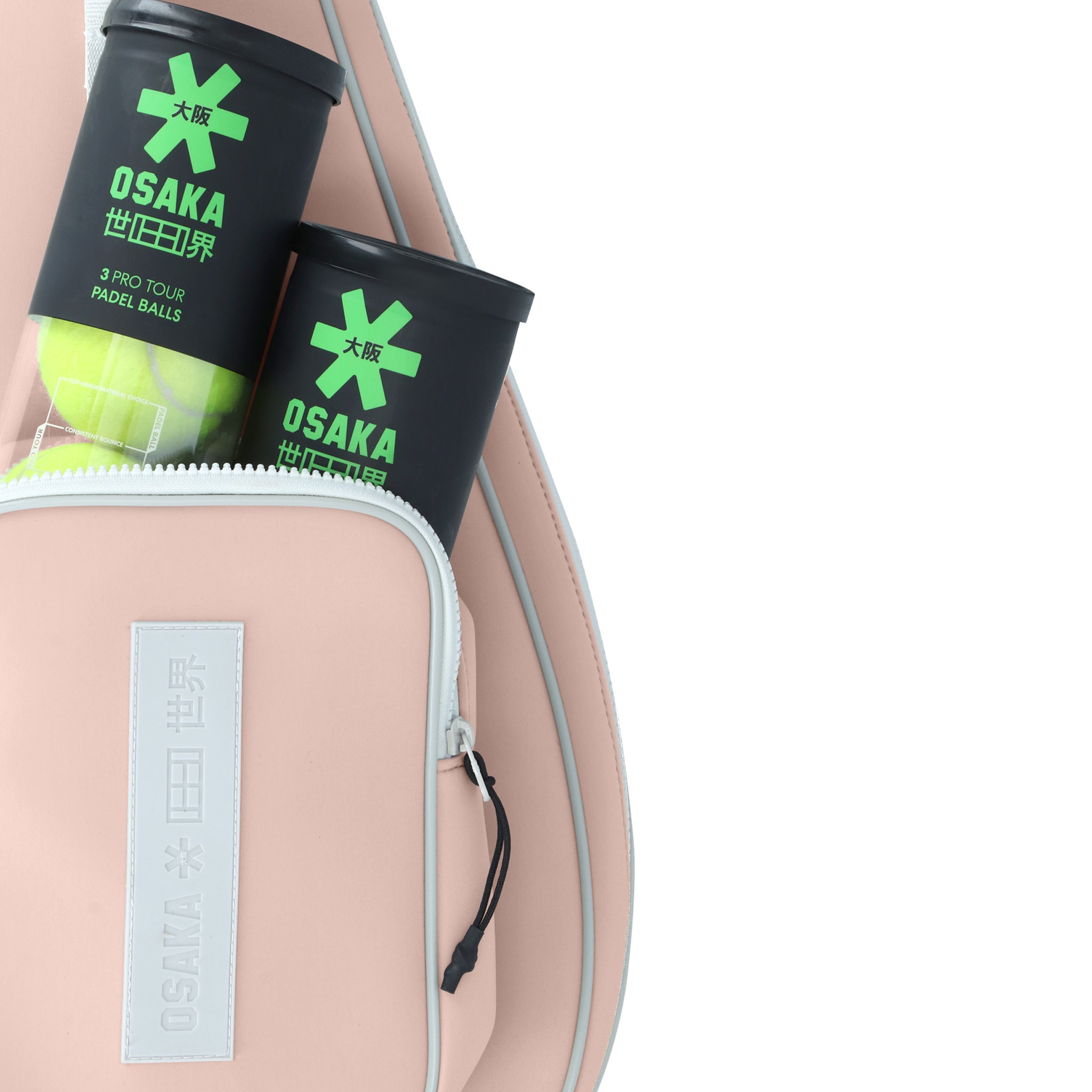 Osaka Neoprene Padel Sleeve | Powder Pink