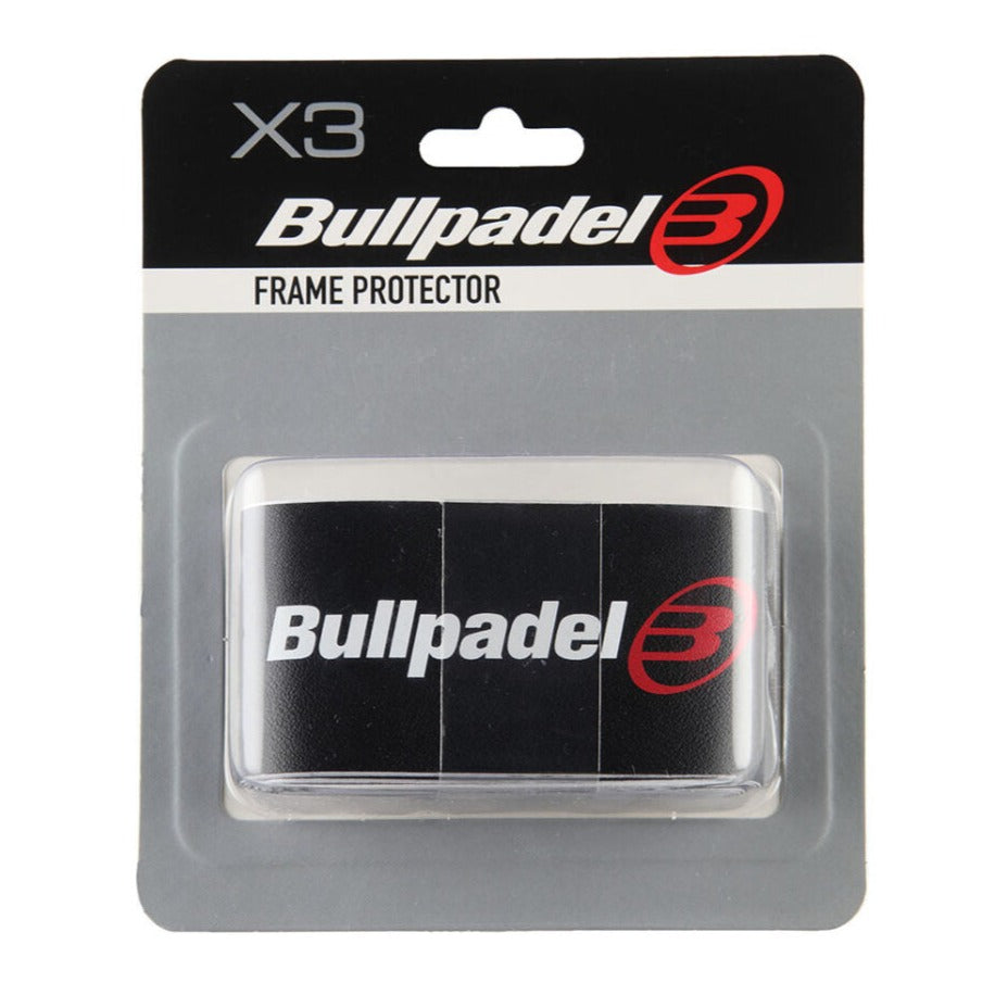 Bullpadel Frame Protector 3-pack (Black)