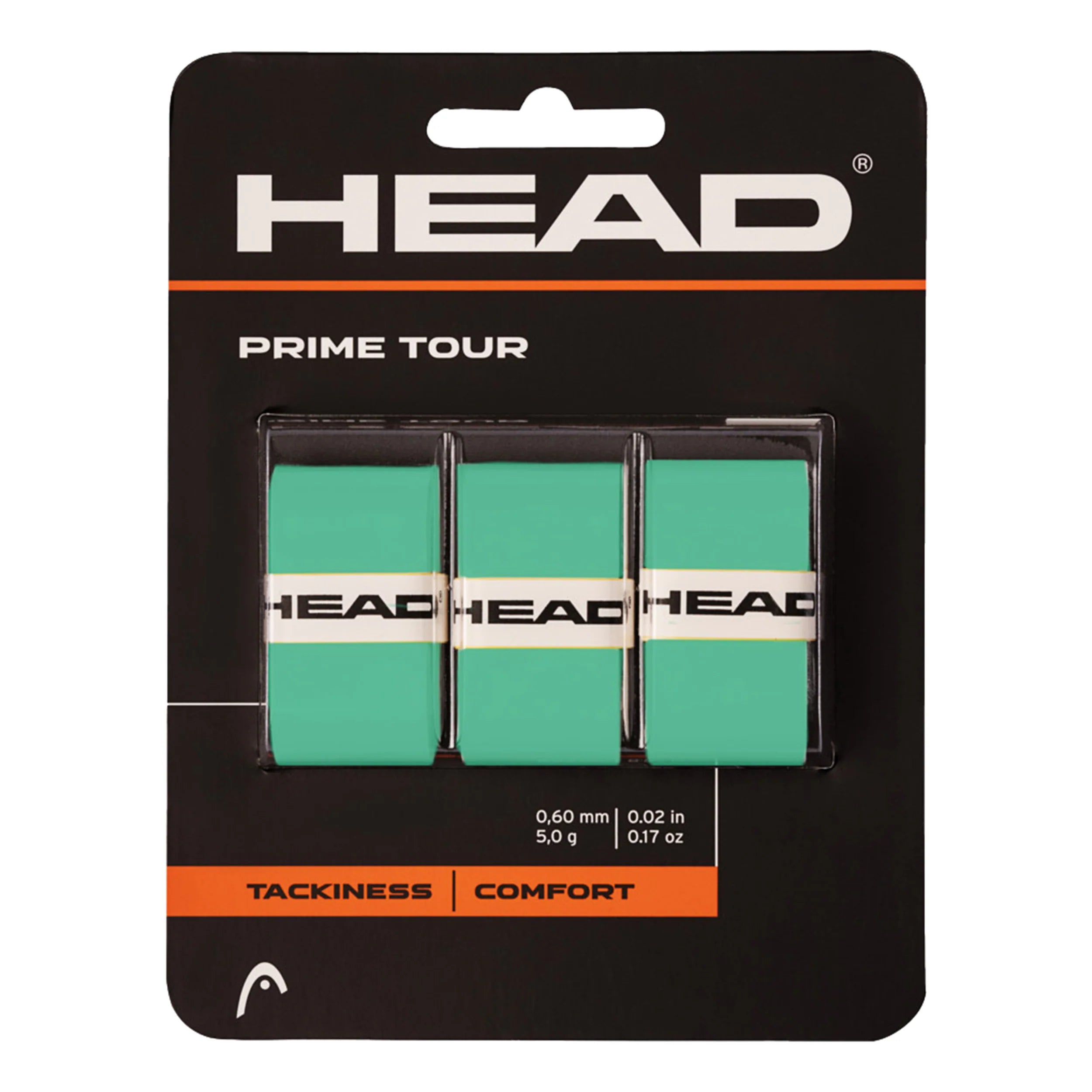 Head Prime Tour Overgrips 3-pack (Mint)