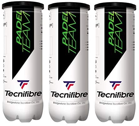 Tecnifibre Padel Team Balls (3 tubes of 3 balls)